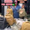 14INCH HANLIN KHAKI BAG - 016BTS