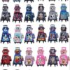 16INCHES 3IN1 TROLLEY SET SCHOOL BAG,LUNCH BAG AND PENCIL CASE - 033BTS
